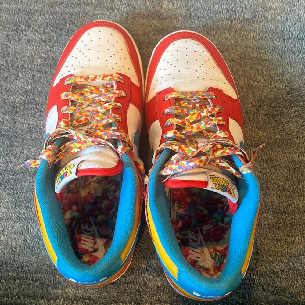 Nike Lebron Fruity Pebbles Mens dunk low.